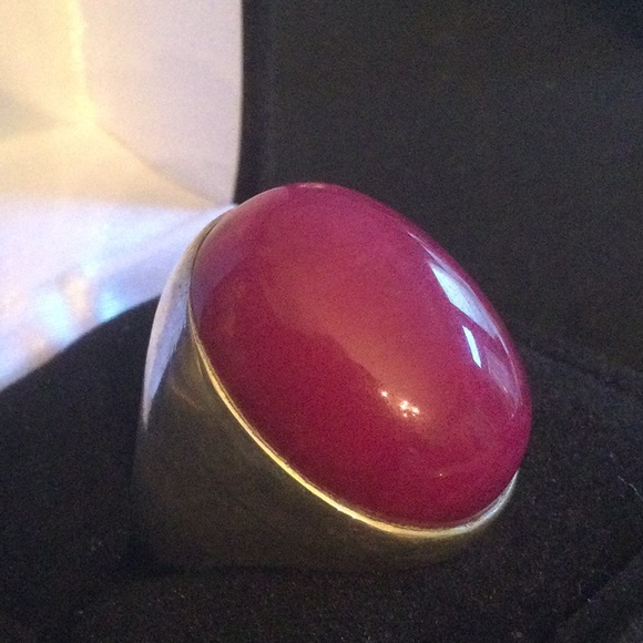 Mens Morrocan Genuine High Quality Ruby Cabocho… - Picture 3 of 13